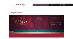 Desktop Screenshot of andesign.com.br